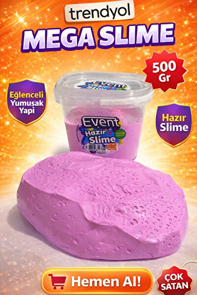 EVENT Slime Mega Jumbo Boy 500 Gr Test Raporludur.