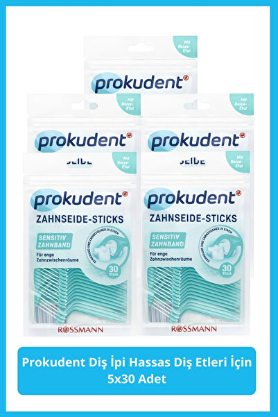 prokudent Diş İpi Hassas Diş Etleri İçin 5x30 Adet