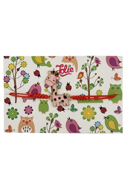 JOLIE Bracelet with Weaving for Kids Giraffe