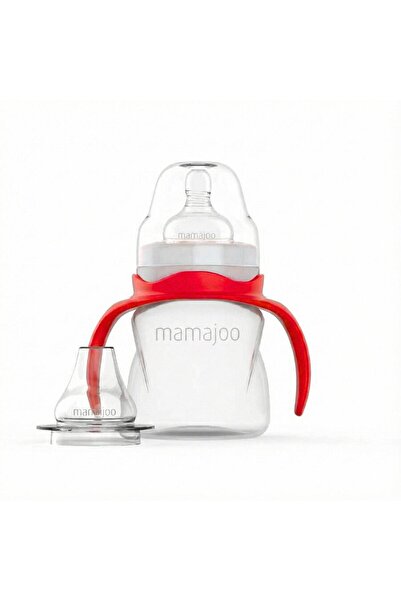 Mamajoo Kulplu Alıştırma Biberonu Özel Yılbaşı Koleksiyonu, 150 ml, 6 Ay+