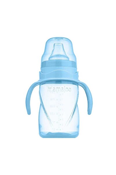Mamajoo Antikolik Akıtmaz Alıştırma Bardağı 270 ml Powder Blue, 9 Ay+