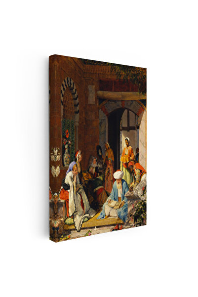 Tablofest Osman Hamdi Bey - Cami Avlusu Kanvas Tablo