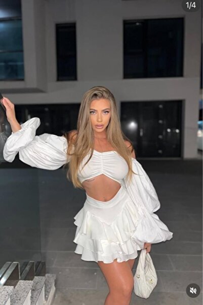 Prive Boutique Ruffled skirt