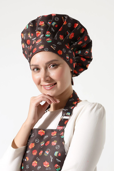 Bilenn Tekstil Καπέλο από φελλό - 3105 με σχέδιο ζαχαροπλαστικής