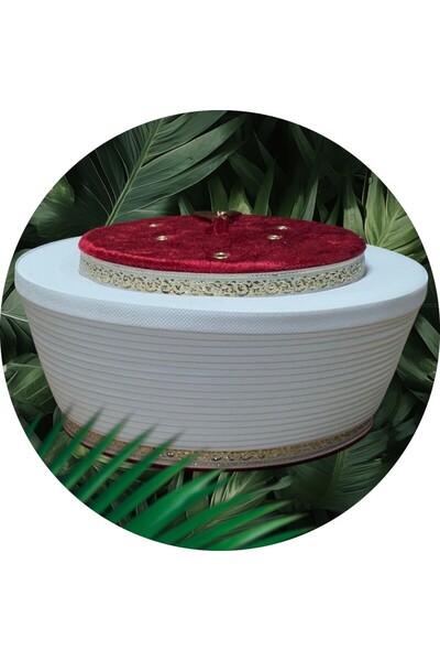 şahinbak Bordo Fes ,sarı Püskül Başkan Sarık ,imam Sarığı,takke,cübbe ,sarık ...