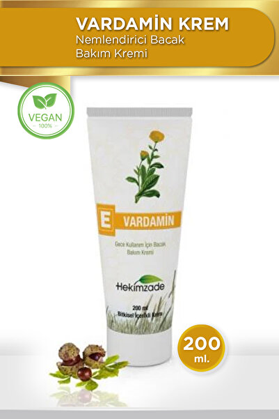 Hekimzade Vardamin Krem - Gece Kullanım Için Bacak Bakım Kremi 100ml
