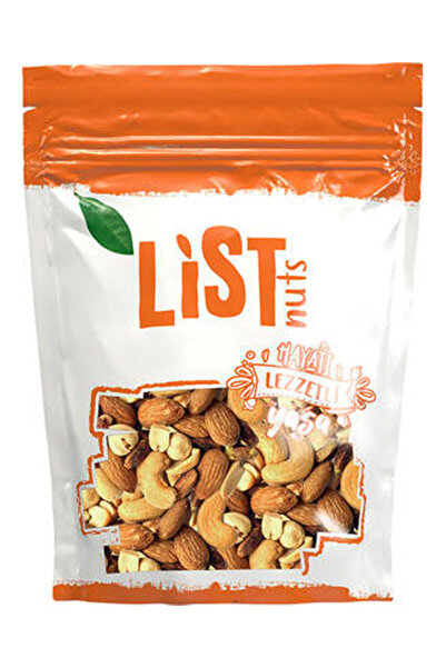 List Nuts Kavrulmuş Lüks Karışık Kuruyemiş 1 Kg