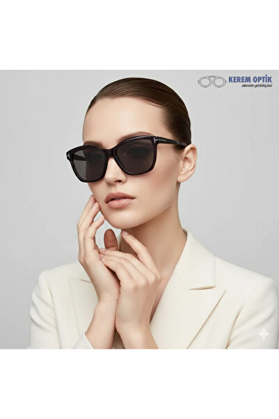 Tom Ford Kadın Şeffaf - Transparan-füme Organik Polarize (UV) Cam Selüloz Ase...