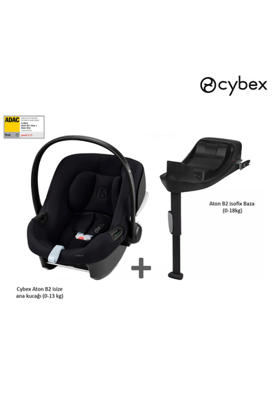 Cybex Aton B2 isize + isofix Baza (Adac ödüllü puset ana kucağı 0-13 kg)