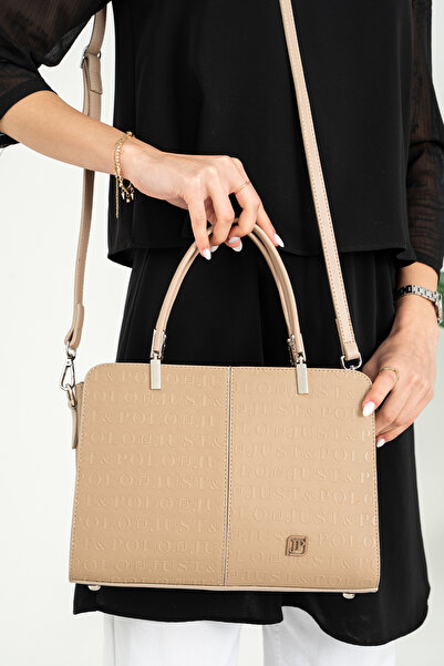 Just Polo حقيبة يد وكتف نسائية مقاس: 22×29 سم