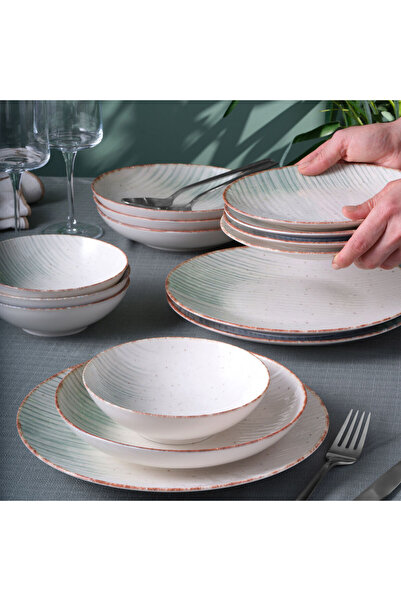 Güral Porselen Camelia 24 Parça 6 Kişilik Yemek Takımı 19320