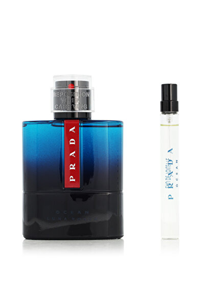 Prada Luna Rossa Ocean EDT Ξαναγεμιζόμενο 100 ml + EDT MINI 10 ml (ανδρικό)