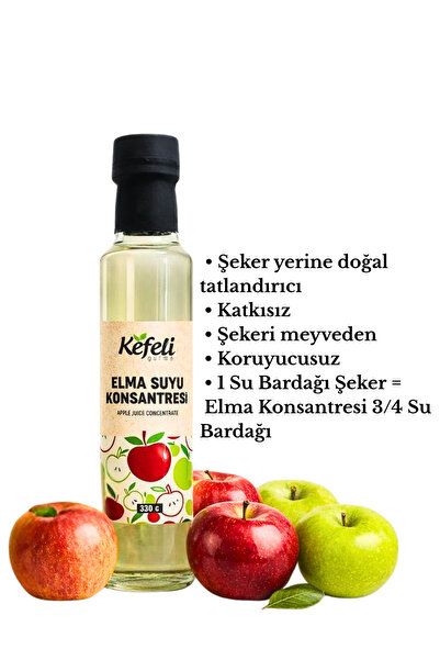 kefeli gurme Elma suyu konsantresi 330 ml