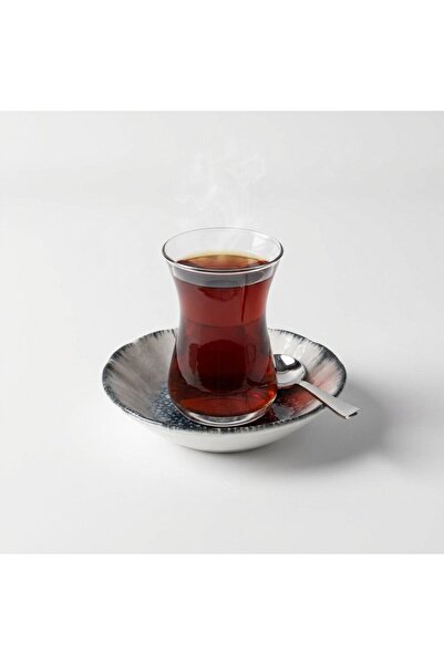 Güral Porselen GÜRAL PORSELEN Acem 12 Parça Çay Tabağı 14711