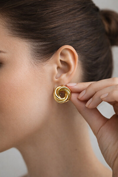 Jack Ferrero Çelik Renk Atmaz Garantli Faturalı Küpe