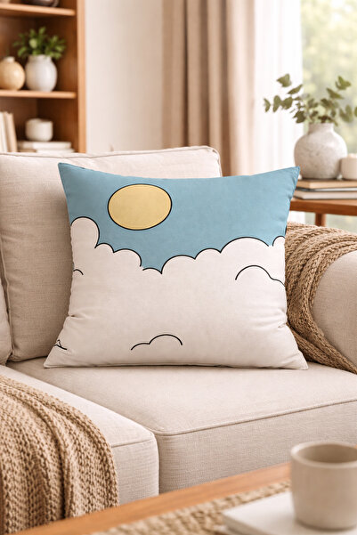 Evdek Double Side Printed Throw Pillow Cover 6Ebd24