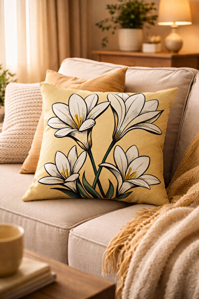 Evdek Double Side Printed Throw Pillow Cover 6Ebd25