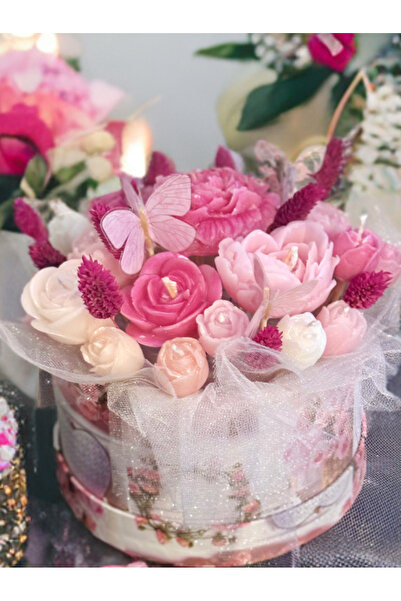 Butik Pinky Valentines Mum Çiçek Buketi