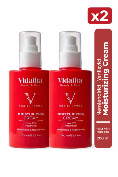 Vidalita Beauty & Care 2 Adet Yoğun Nem & Bariyer Onarımı %10 Ürea + Pantheno...