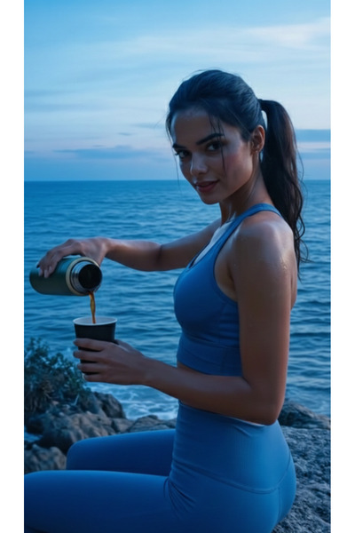 MRVHOMEE 350 Ml Paslanmaz Çelik Termos – Askı Kulplu Kapaklı, Sıcak & Soğuk İ...