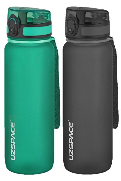 Uzspace 2-Piece Tritan Flask Set 800 ml 14 Different Color Options Fiftyfifty...