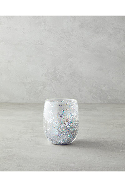 English Home Shimmer Borosilikat Double Wall Bardak 400 ml Silver