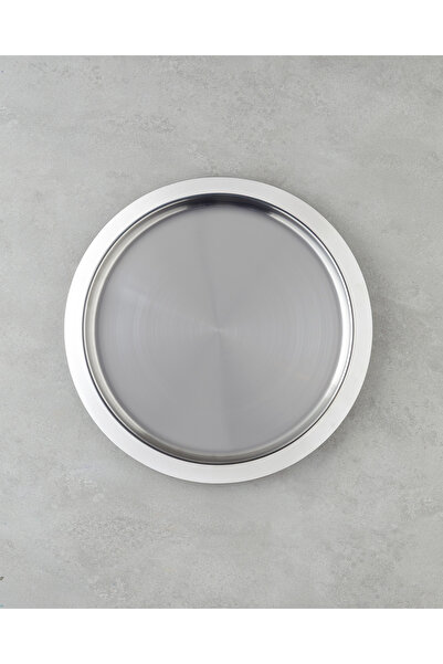 English Home Gleam Paslanmaz Çelik Tepsi 35 cm Silver