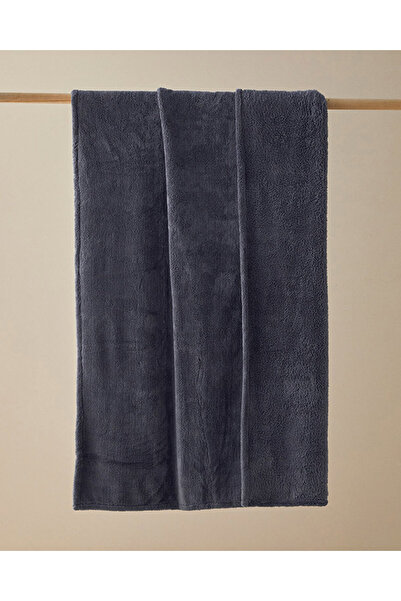 English Home Cozy Wellsoft Tv Battaniye 120x170 cm Antrasit