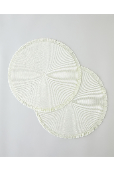 English Home Dressy PP 2'li Amerikan Servis 38 cm Krem