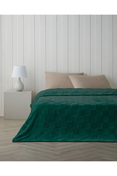 English Home Classic Check Jakarlı Supersoft Çift Kişilik Battaniye 200x220 c...