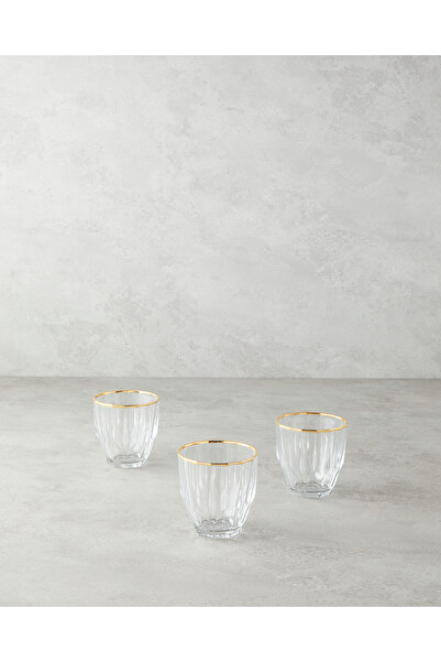 English Home Mirage Bardak 275 ml Şeffaf-Gold