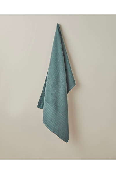 English Home Prosop de baie din bumbac pur 70x140 cm verde