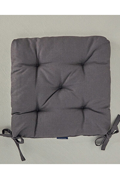 English Home Enric 4'lü Set Sandalye Minderi Antrasit