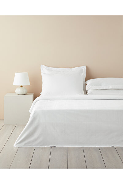 English Home Verona Jakarlı Pamuk Saten Super King Nevresim Takımı 260x220 cm...