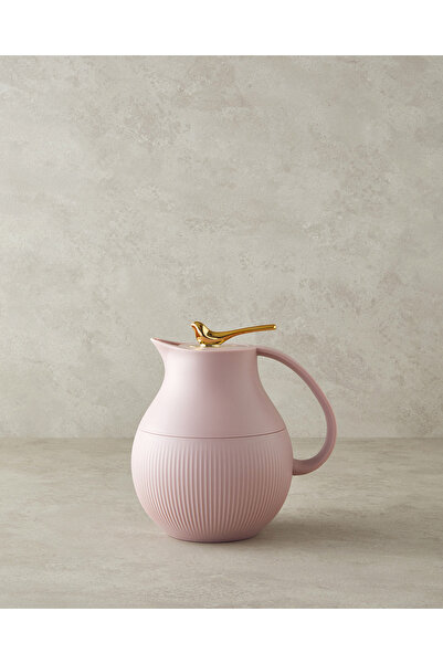 English Home Good Mood Sparrow Cam Plastik Termos 0,95 L Pembe