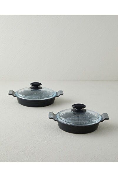 English Home Prime Expert Premium Döküm 4 Parça Kapaklı Sahan Seti 18-20 cm S...