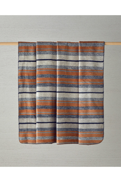 English Home Κουβέρτα διπλής κρεβατοκάμαρας από ακρυλικό βαμβάκι Bold Stripe ...