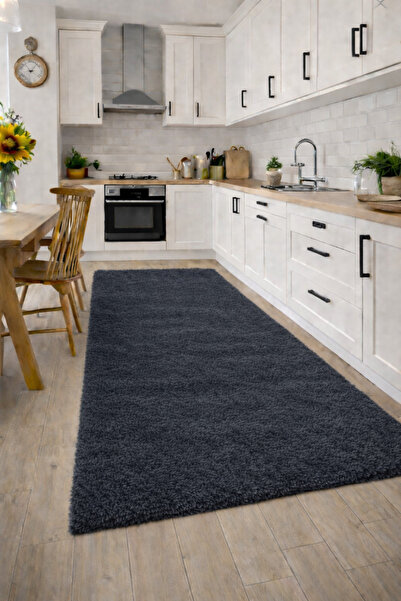 KEVLİNE Kevline Home Kaymaz Taban Halı Modern Yıkanabilir Halı Salon Koridor ...