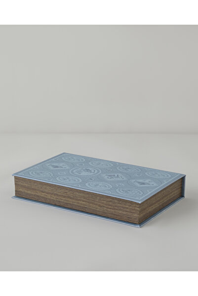 English Home Luna Decorative Box 19X30 cm Gray