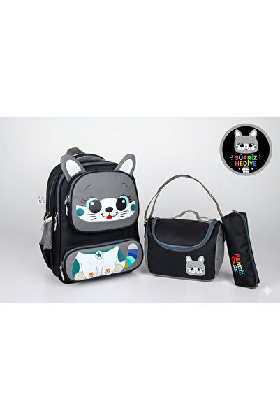 shop Set de 3 piese compatibil cu școala primară - rucsac ortopedic cu figuri...