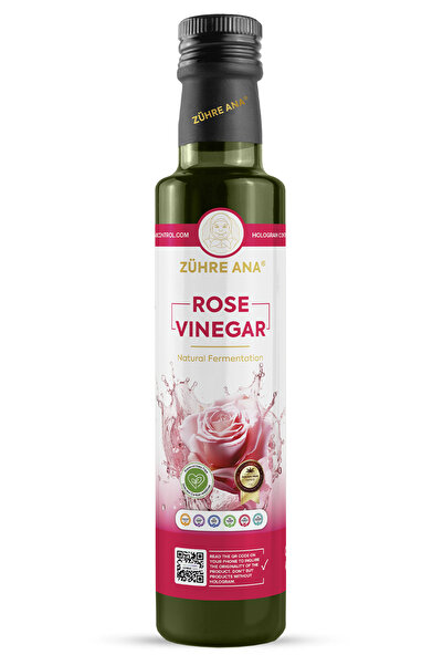 Zühre Ana Ξίδι Τριαντάφυλλου 500ml – Φυσικής Ζύμωσης, Ιδανικό για Σαλάτες & D...