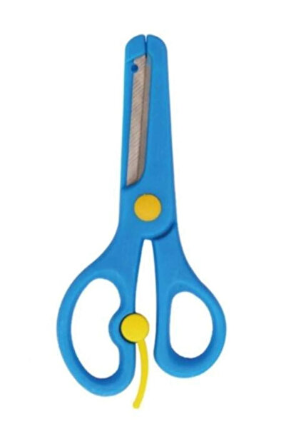 Osaka Protected Blunt Tip Students' Scissors Blue