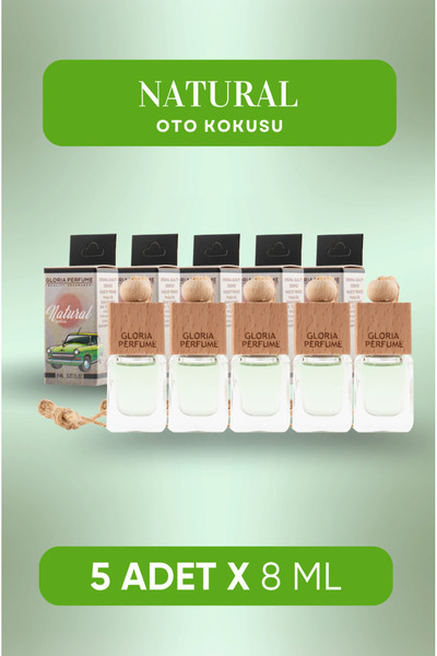 Gloria Perfume Doğal Oto Kokusu 5x8 ml