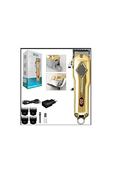 Insua HK-770 PROFOSYONEL ŞARJLI LED EKRANLI TIRAŞ MAKİNESİ