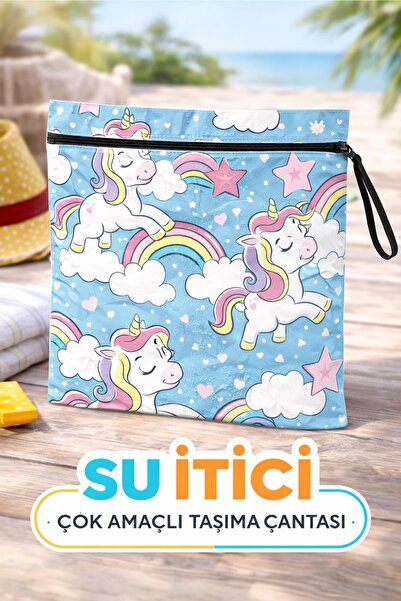 Arancione Co Rainbow Su Geçirmez Islak Mayo Çantası, Torbası 35x40 Cm