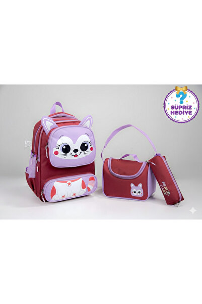 shop Set de 3 piese compatibil cu școala primară - rucsac ortopedic cu figuri...