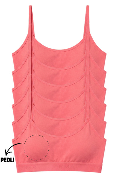 Arma Yıldız Σουτιέν προπόνησης για νεαρά κορίτσια με βαμβακερά λουράκια και α...