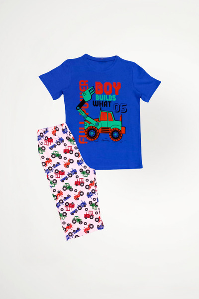 Newteam OEKO-TEX ®   Σετ πιτζάμες για αγόρια με 100% μοτίβο, κοντομάνικο και ...