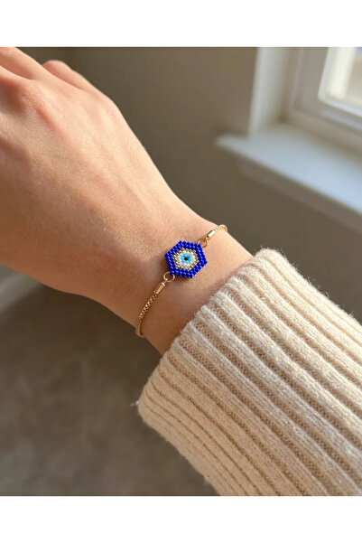 Butik Miyuki nazar boncuk desenli bileklik