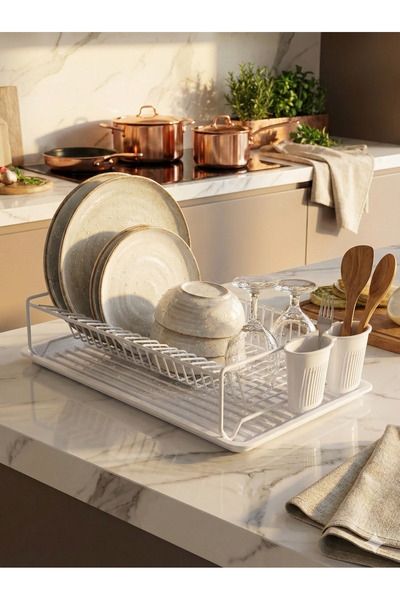 Hagen Ömür Boyu Kesinlikle Paslanmaz Bulaşıklık Bulaşık Sepeti Bulaşık Kurutm...